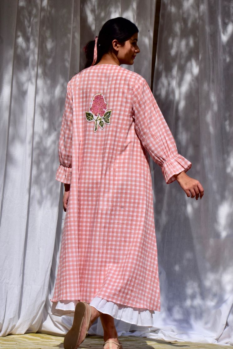 Dove Flared Midi Dress