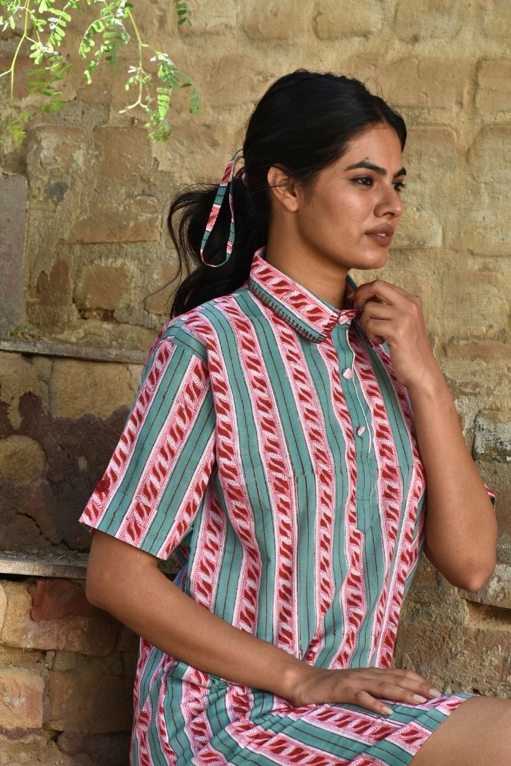 Floss T-shirt Short Dress