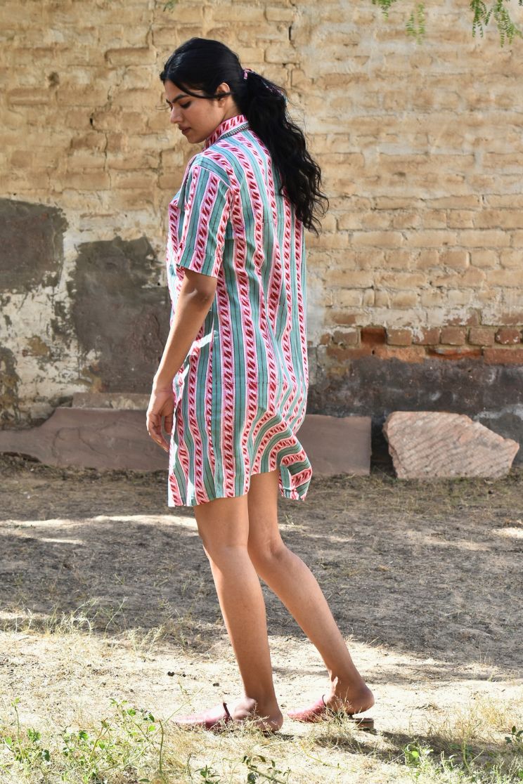 Floss T-shirt Short Dress