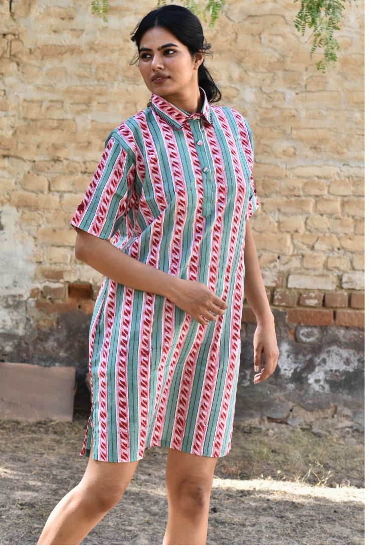 Floss T-shirt Short Dress