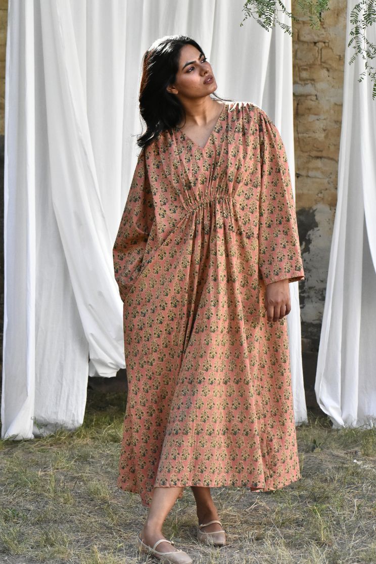 Mabel Kaftan Midi Dress
