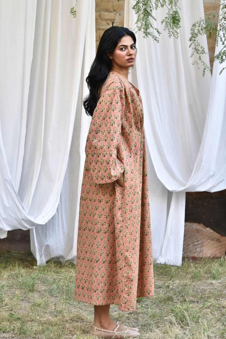 Mabel Kaftan Midi Dress