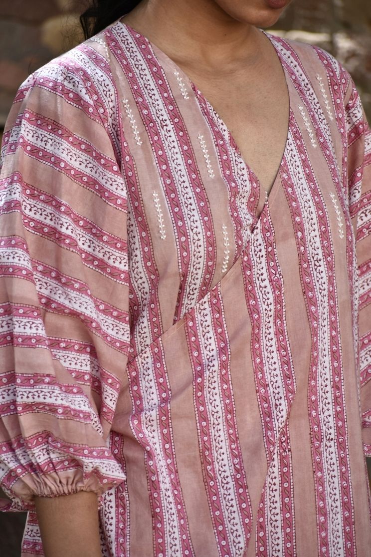 Rosey Wrap Dress