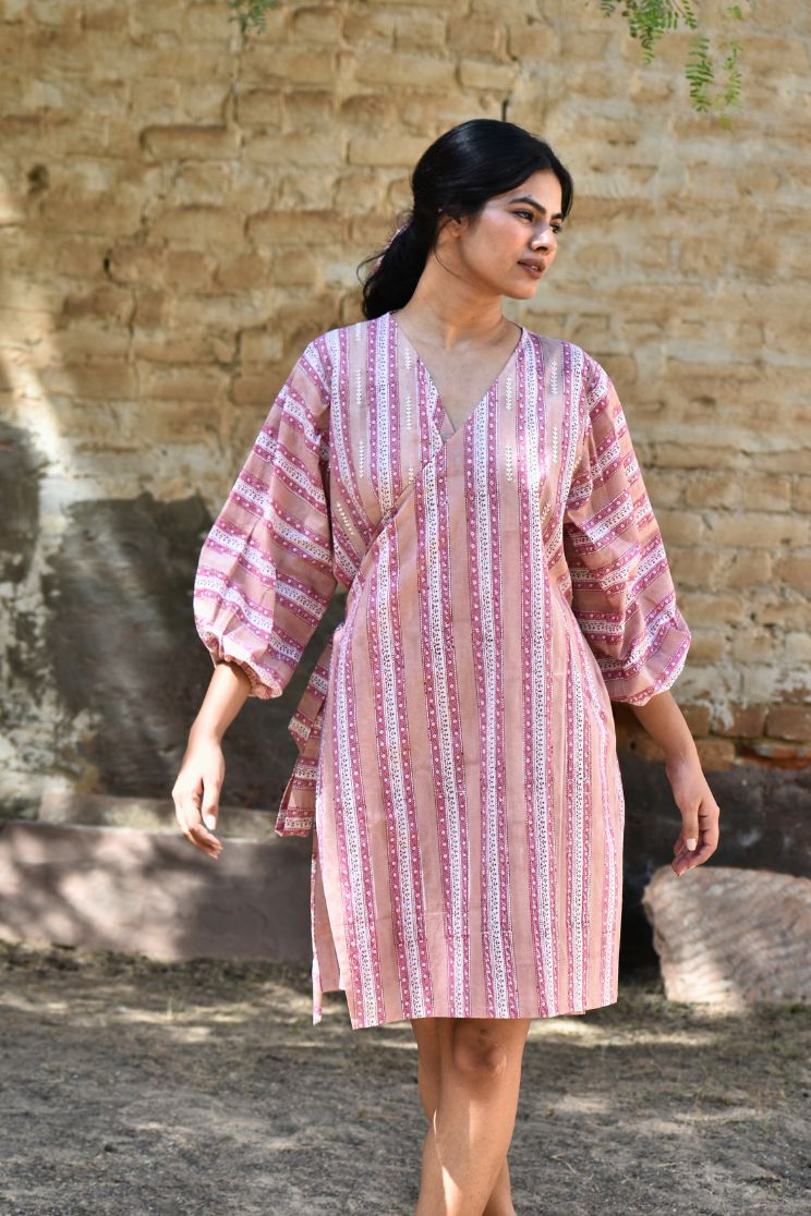 Rosey Wrap Dress