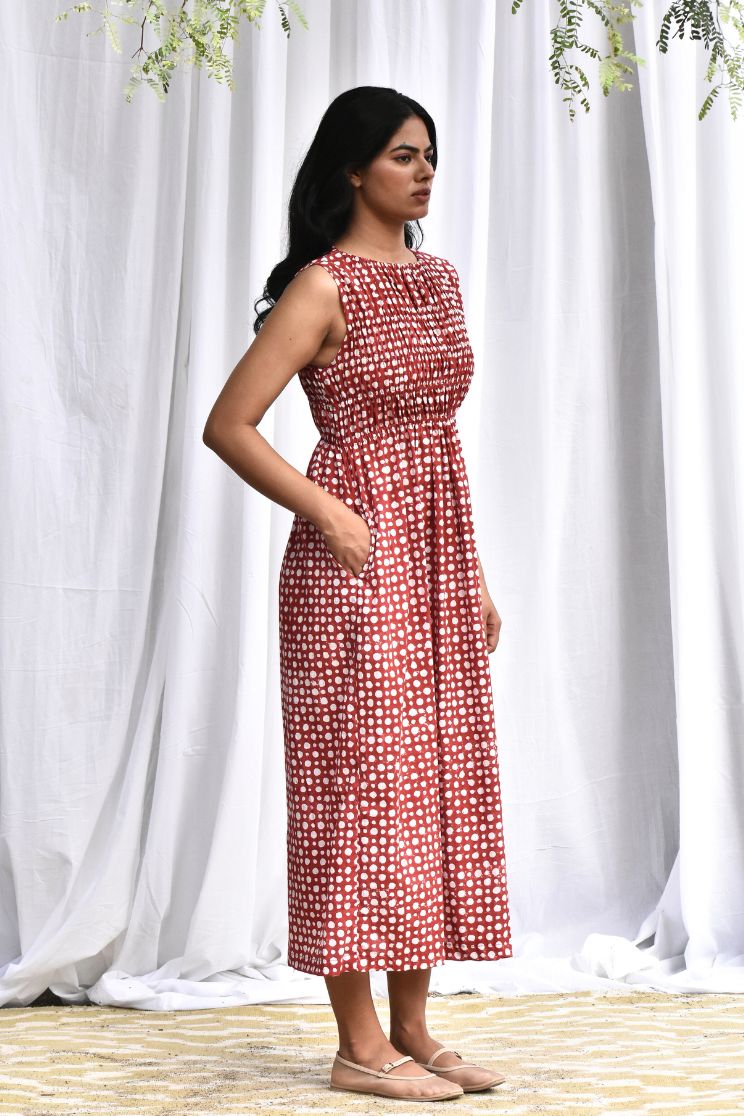 sariah midi dress Hale Bob Sariah Jersey Midi Dress - Ivory