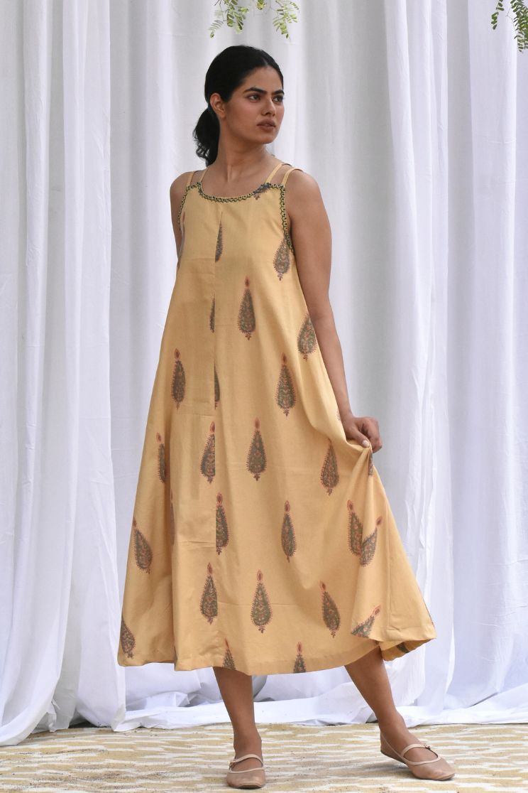 Thea Flared Midi Dress