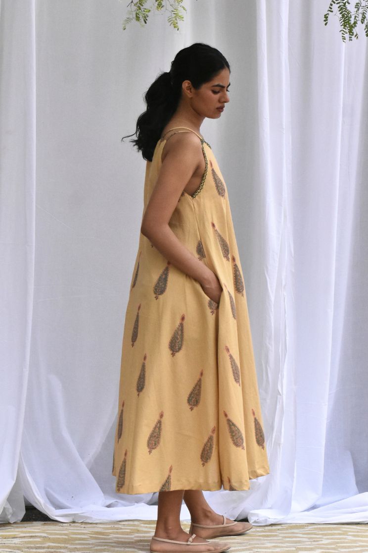 Thea Flared Midi Dress