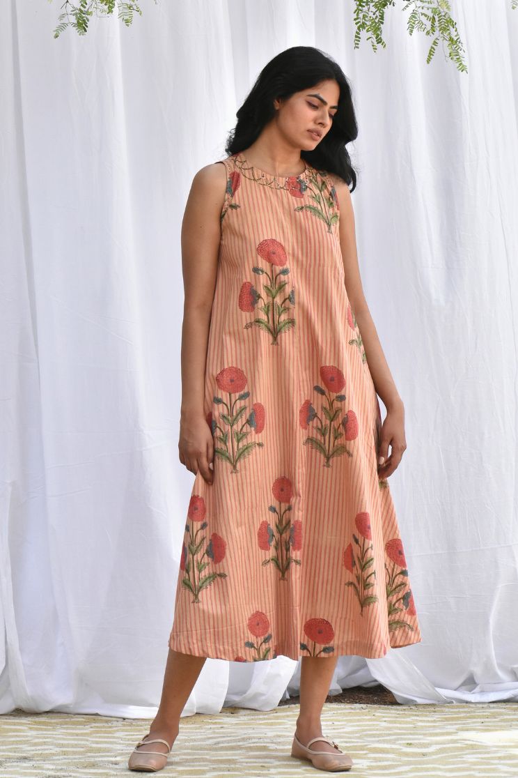 Zuri Flared Midi Dress