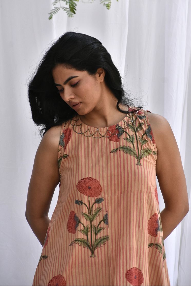 Zuri Flared Midi Dress