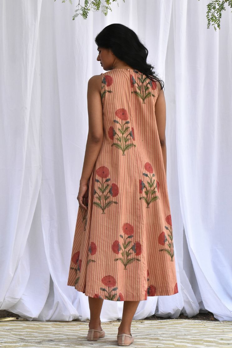 Zuri Flared Midi Dress